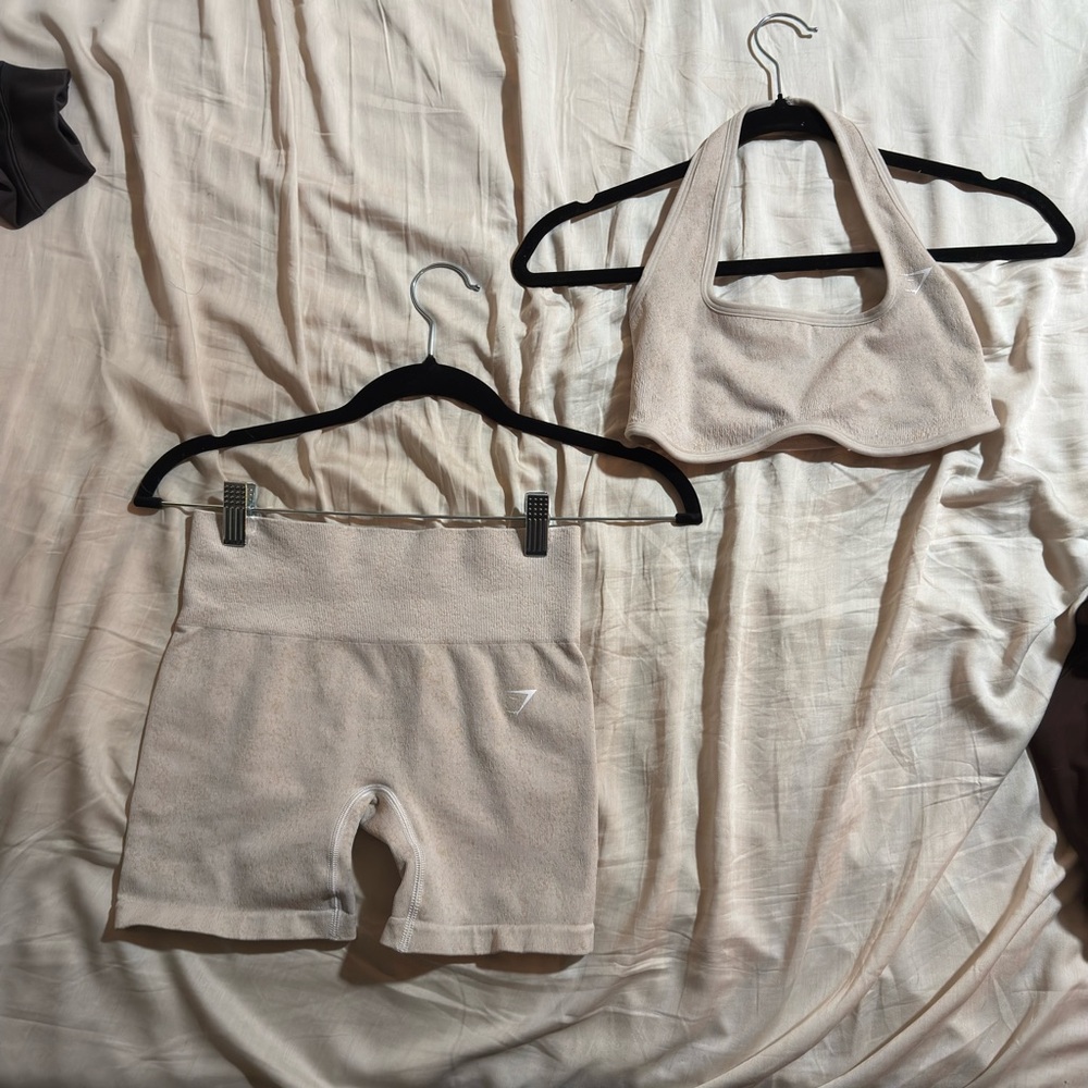 Gymshark Sports Bra and Shorts